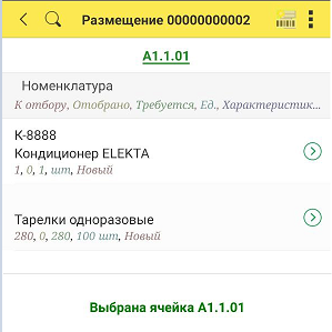 ���: ��������� ������ � ������ A1.1.01